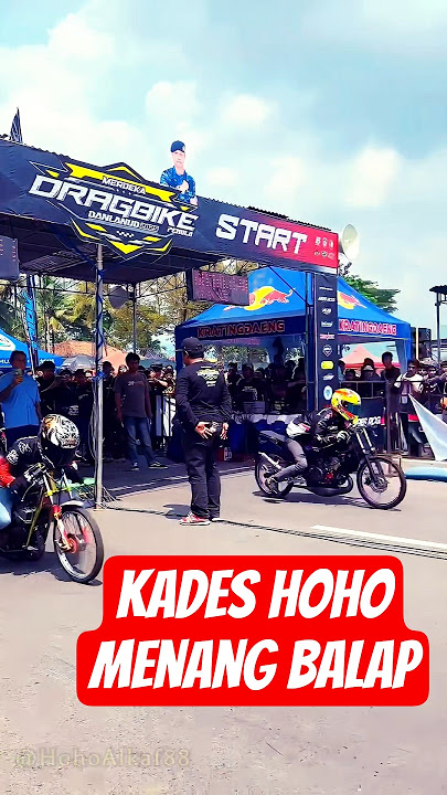 Kades Hoho Alkaf Menang Juara Balapan Motor 201M 🏆