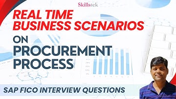 SAP Real-Time Business Scenario - On Procurement Process | SAP FICO Interview Questions