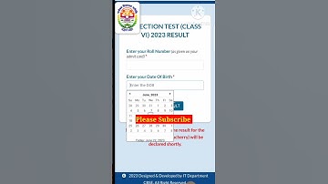 navodaya entrance result 2023 kaise check kare ll navodaya ka result kaise dekhen ll #navoday result