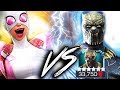 MARVEL Contest of Champions Gwenpool VS Erik Killermonger Super Move Battle