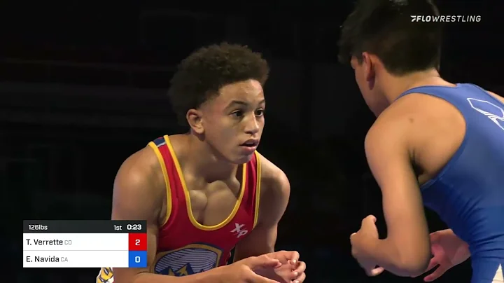 126 Lbs Final - Thomas Verrette, Colorado Vs Elias...