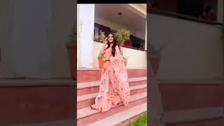 Pranjal Dahiya New Hot Dance Slow Motion Video In Sarees Renuka Panwar Lockdown Special Video