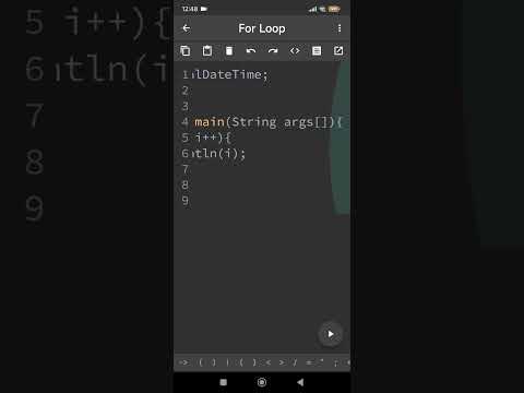 For Loop : Java - YouTube