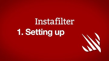 Setting up – Instafilter, part 1