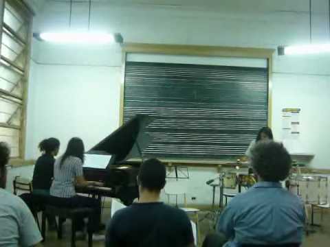 Igor Stravinsky - Soldier's tale for  piano 4 hands and percussion reduction (FIRST PART)