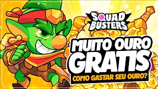 CUIDADO COM ISSO NO SQUAD BUSTERS! COMO UPAR RAPIDAMENTE USANDO OURO DO JEITO CERTO e OURO GRÁTIS