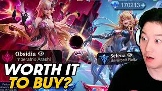 Alert Expensive! How much are new Selena and Obsidia Aspirant skins? | Mobile Legends