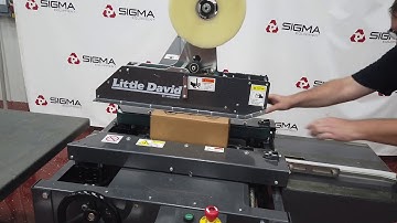 G8801 Little David LD3SB 2 Top and Bottom Case Sealer SIGMA Equipment