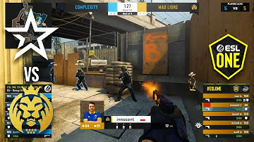 Complexity vs MAD Lions - ESL ONE Cologne 2020 - Highlights | CSGO