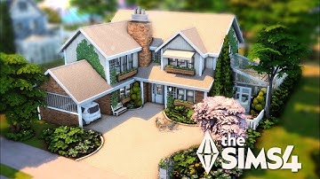 Potters Splay Family Home || Kikoi Save File || The Sims 4  Speed Build - NO CC