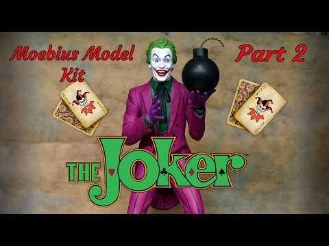 Moebius Models Joker 1960's Batman TV Show Part 2