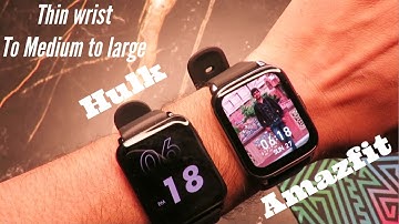 Fireboltt hulk vs Amazfit pop 2 🔥 Amoled calling for best features | konsi better hai 🤔 #techpoke