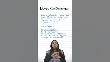 UNITY OF DIRECTION I CLICK👆🏻TO WATCH ONE SHOT OF CH: PRINCIPLES OF MANAGEMENT I 12th BST CH 2