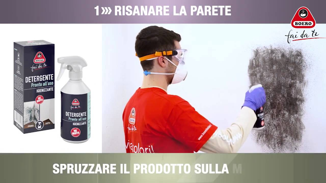 Contro la muffa sui muri di casa youtube Cosa usare per la muffa sui muri