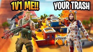 1v1ing TRASH TALKER On Fortnite (INTENSE) BUILD BATTLE | MUST WATCH 😱🤯