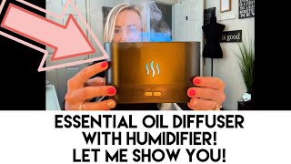 Honest Review- Oil Diffuser With Humidifier- Desk, Bedroom Or Office Use!