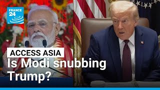 Is Modi snubbing Trump amid tariff spat? • FRANCE 24 English