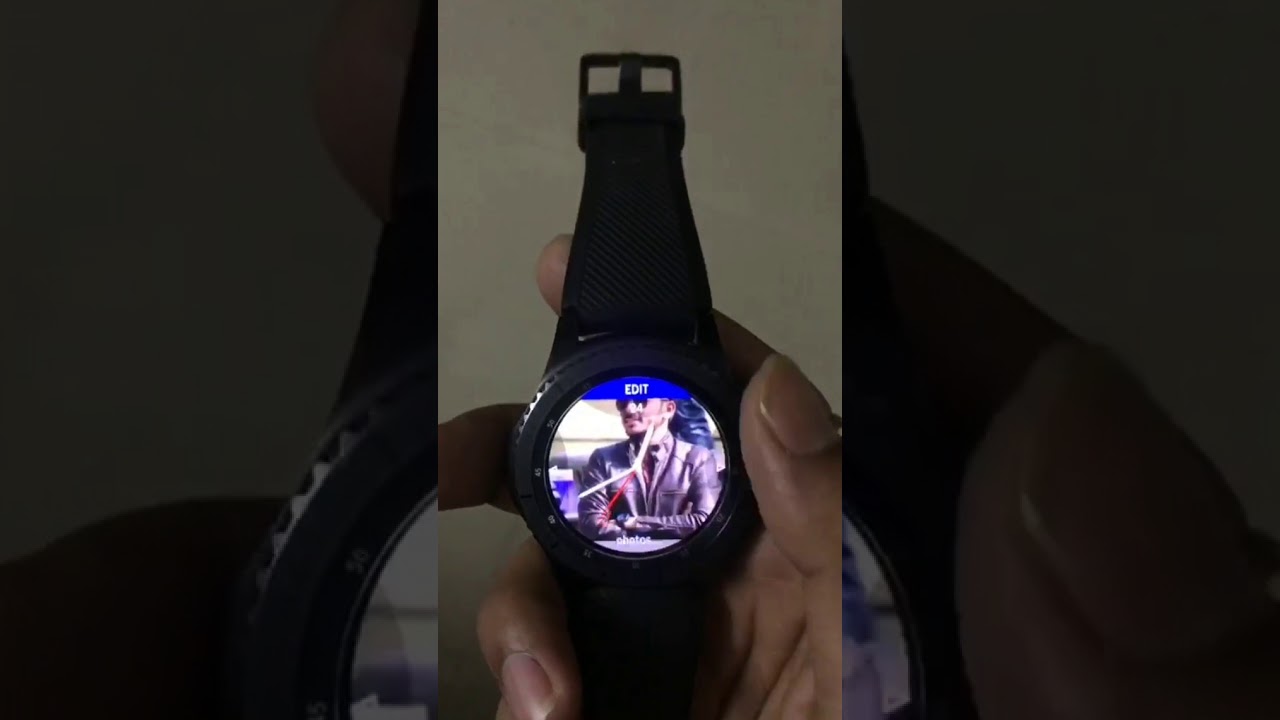 Samsung gear s3 | set gallery photo to your smarth watch| best watch face ever |for any smarth watch