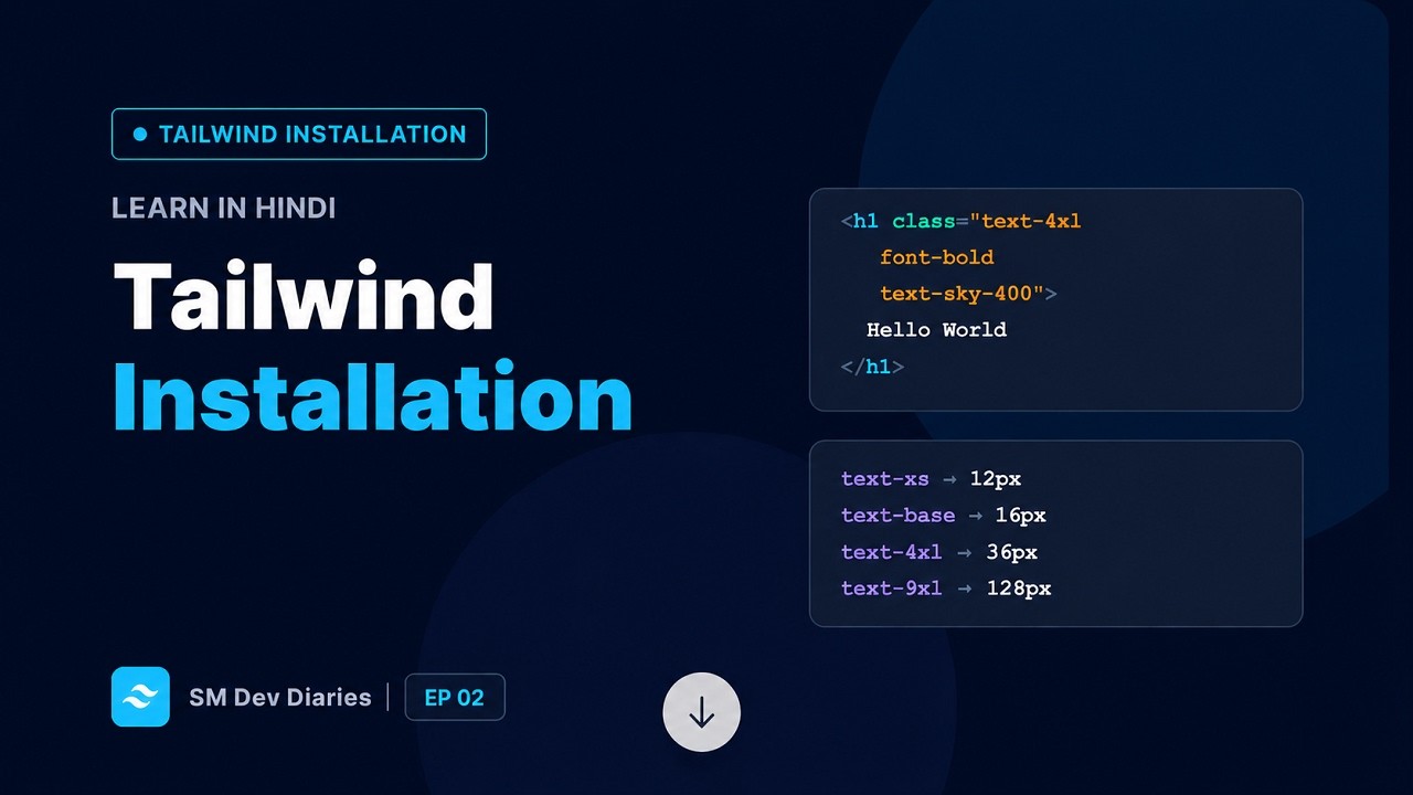 Tailwind CSS Installation Guide 2025 | Step-by-Step Setup for Beginners ...