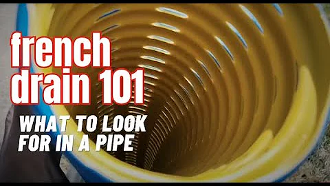 Best French Drain Pipe - 8 Slot High Octane Extra Heavy Duty Armor Pipe [ French Drain Man ]