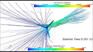 Propeller CFD - Streamlines