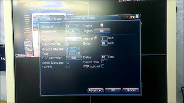 How to Record on Motion Detection on Skyline Lite DVR