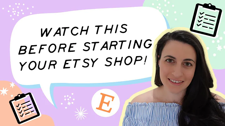 20 Essential Insights for Starting an Etsy Shop