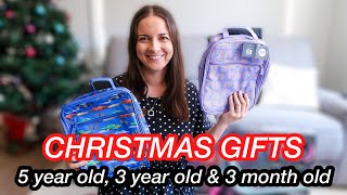 WHAT I GOT MY KIDS FOR CHRISTMAS | Christmas Kids Gift Ideas (3 year old and 5 year old and baby)