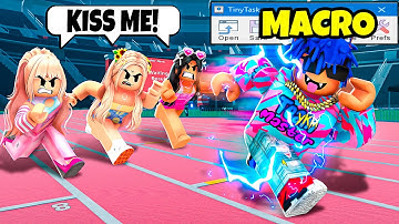 I DESTROY A TOXIC CLAN Using a MACRO In Roblox Track & Field Infinite