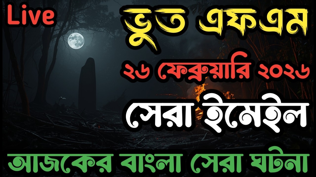 Bhoot Fm Email | Only Email Episode | বাছাই করা ঘটনা | bhoot fm email story #bhootfm #horrorstories