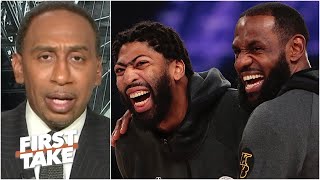 Can any team stop the LeBron-Anthony Davis duo? Stephen A. says no | First Take