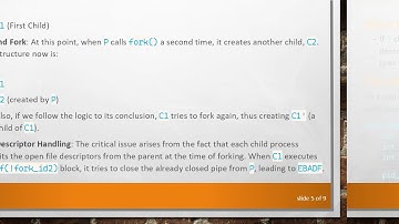 Resolving Bad File Descriptor Error When Closing Pipe File Descriptors After Forking