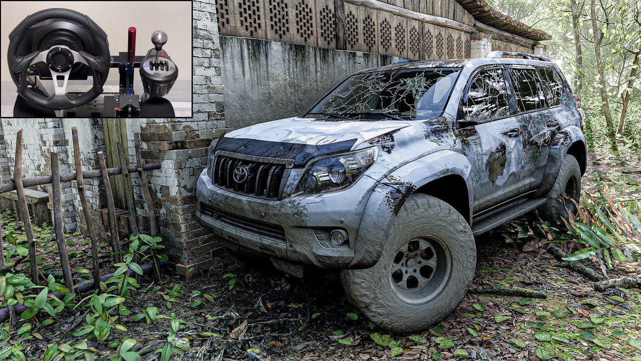 Rebuilding Toyota Land Cruiser Prado - Forza Horizon 5 Steering Wheel gameplay