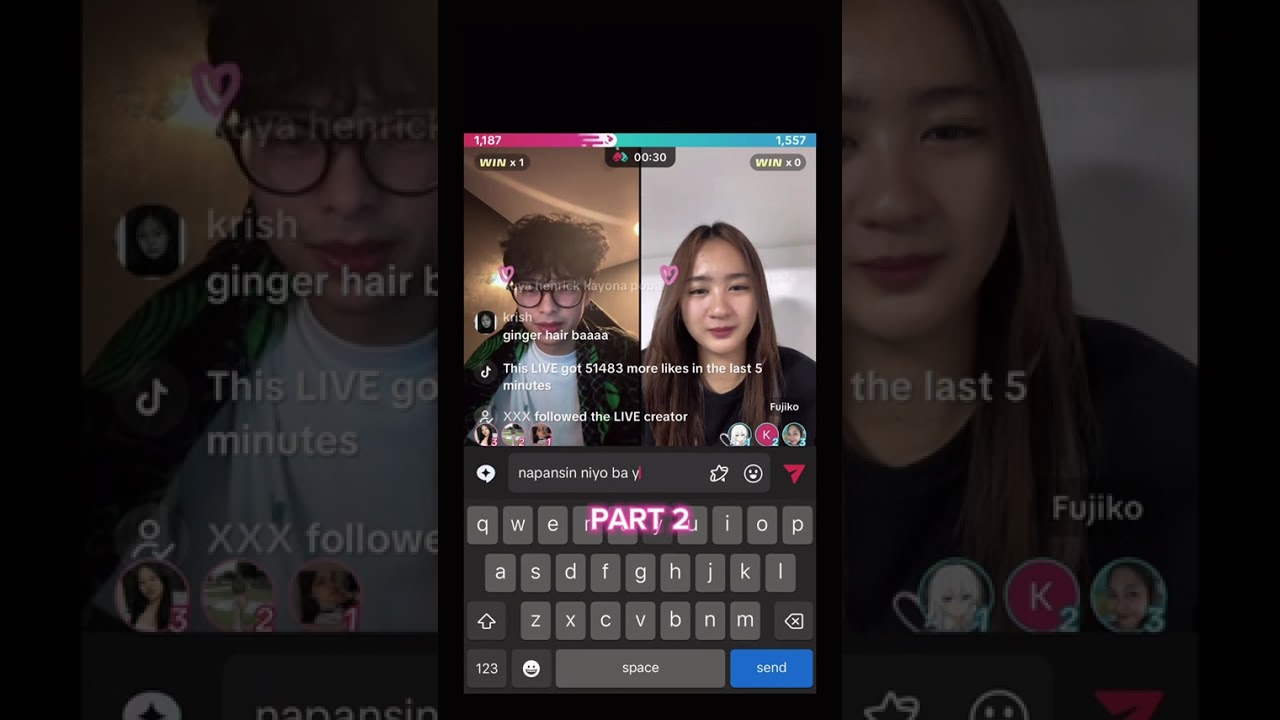 Henjiko Live ✨ #henjiko #HenrickAlcantara #fujiko #JackieJudilla