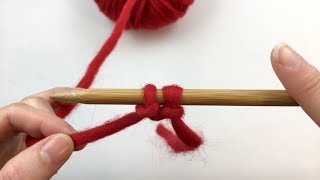 Slip Knot Cast On Tutorial  Super Stretchy