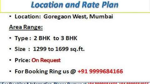 RNA Corp Exotica  Goregaon West Mumbai