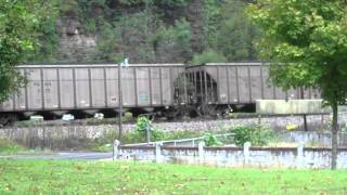 NS RARE LASHUP COAL TRAIN
