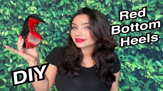 DIY HOW TO FIX  RED BOTTOM HEELS AT HOME | Ornella Amora