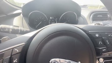 How to change drive modes in a 2020 Jaguar F Pace