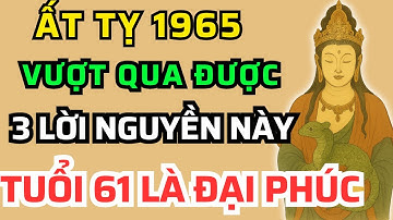 Tuổi  Ất Tỵ 1965 – Tử Vi Tuổi 61, Hóa Giải Lời Nguyền Gia Tộc, Tài Lộc Khai Mở!