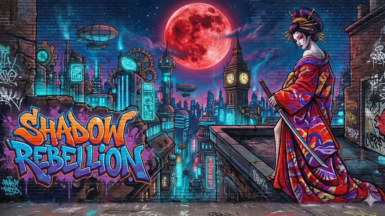 Shadow Rebellion - 爆走サイバー和風レゲエ / 三味線 × 高速電脳ダンスホール ⚡️🏮 (Official Audio)