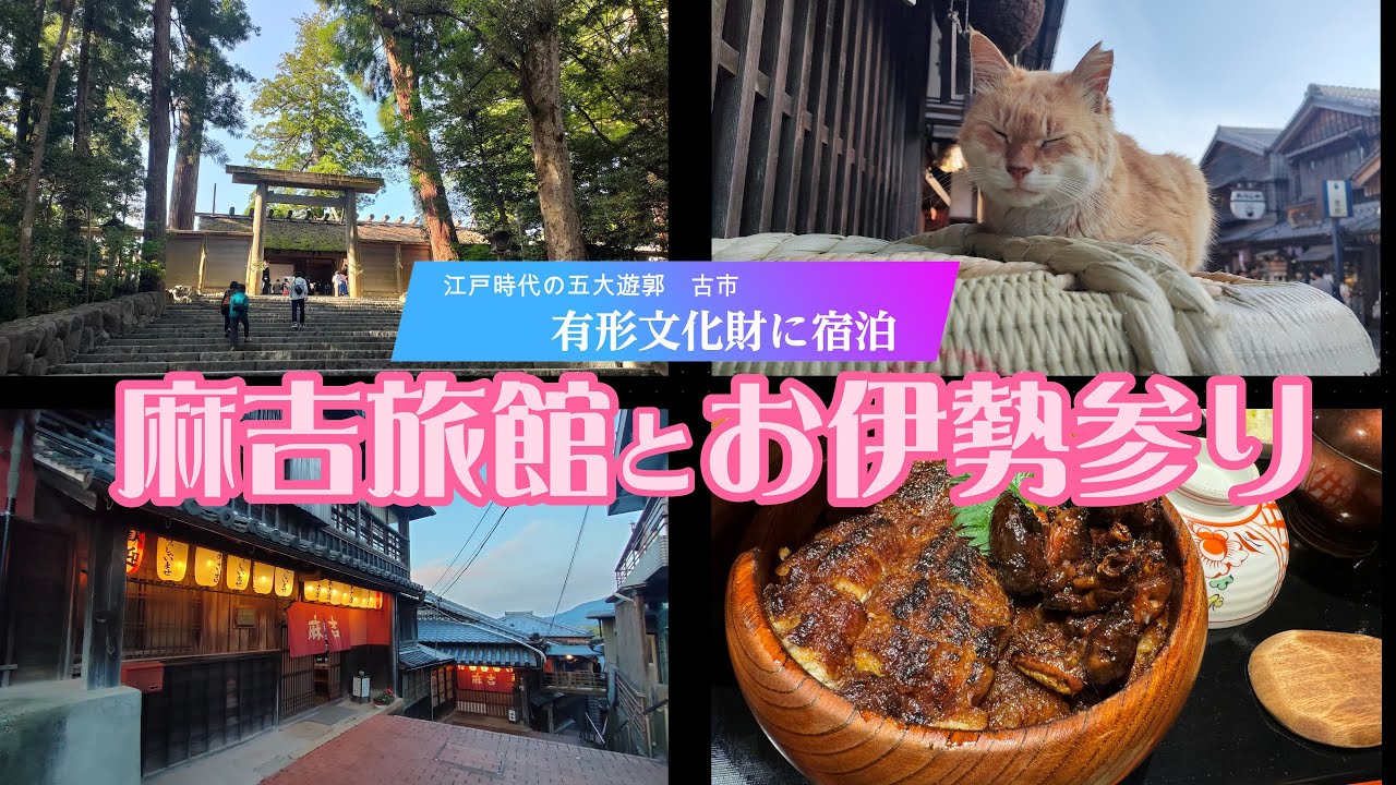 【麻吉旅館】に泊まりたい！伊勢神宮や熊野古道伊勢路で訪問したらお宿はもうここでしょ！2024.5.2.