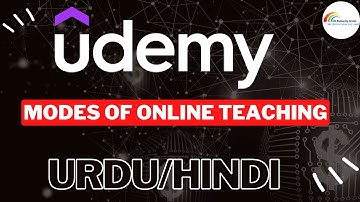 Modes of Online Teaching Urdu Hindi: Udemy Complete Tutorial for Beginners #aasengineeringservices