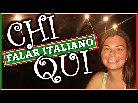 CHI ou QUI? | Como aprender a falar italiano - Curso de italiano grÃ¡tis para iniciantes #shorts