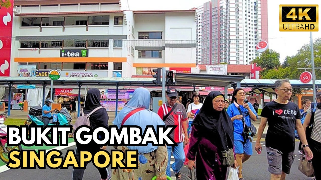 Discover Bukit Gombak Neighbourhood Centre | Singaporean Local Walking Tour [4K]