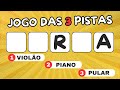 JOGO DAS 3 PISTAS - ADIVINHE A PALAVRA - DESAFIO DO SABICHÃO No. 01 #quiz