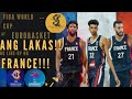 ANG LAKAS! ng Line-up ng FRANCE!| Diyerkis Basketball