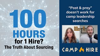 🔎 100 Hours of Sourcing for ONE Hire