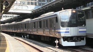 ＪＲ横須賀線　品川駅　Ｅ２１７系