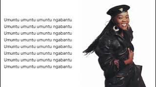 Brenda fassie- Umuntu ngumuntu ngabantu (lyrics)
